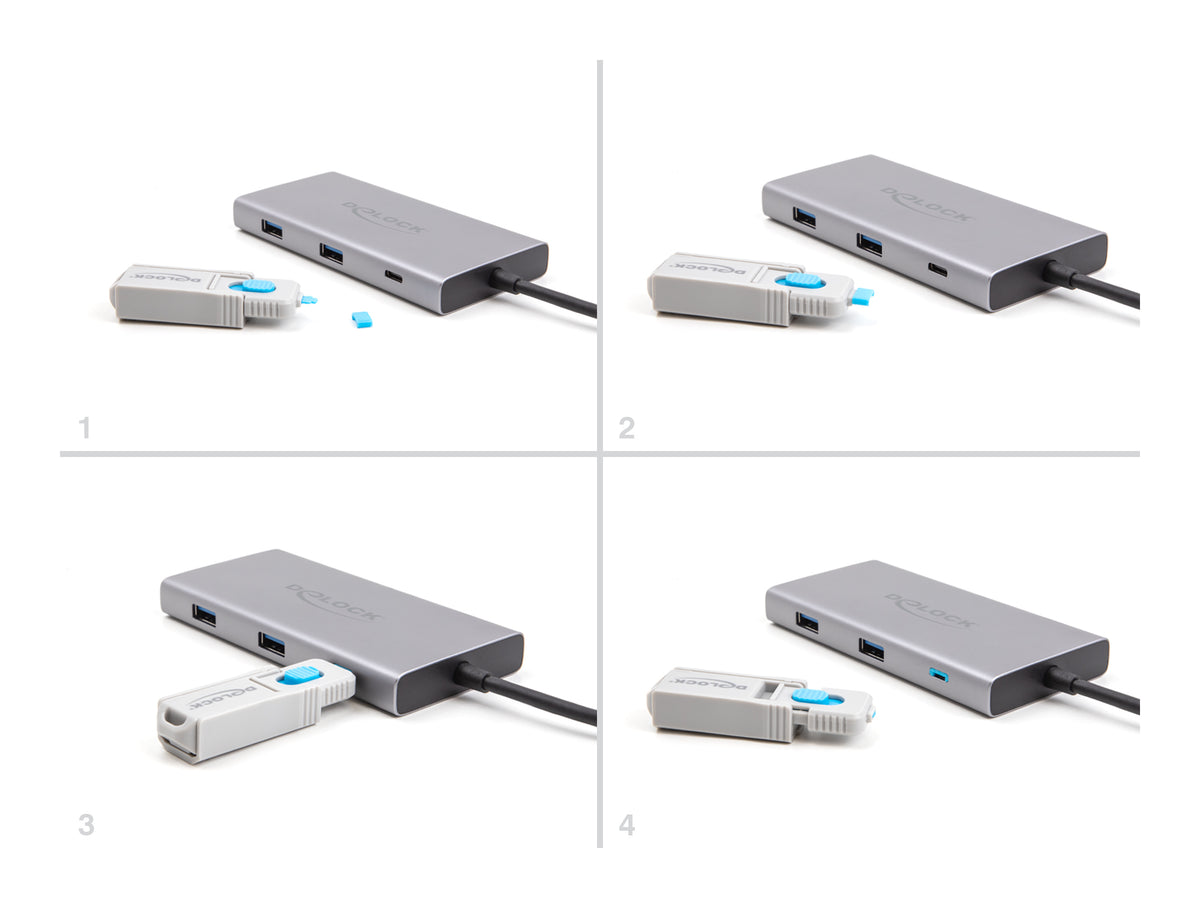 Delock 20926 | USB Type-C™ Port Blocker Set