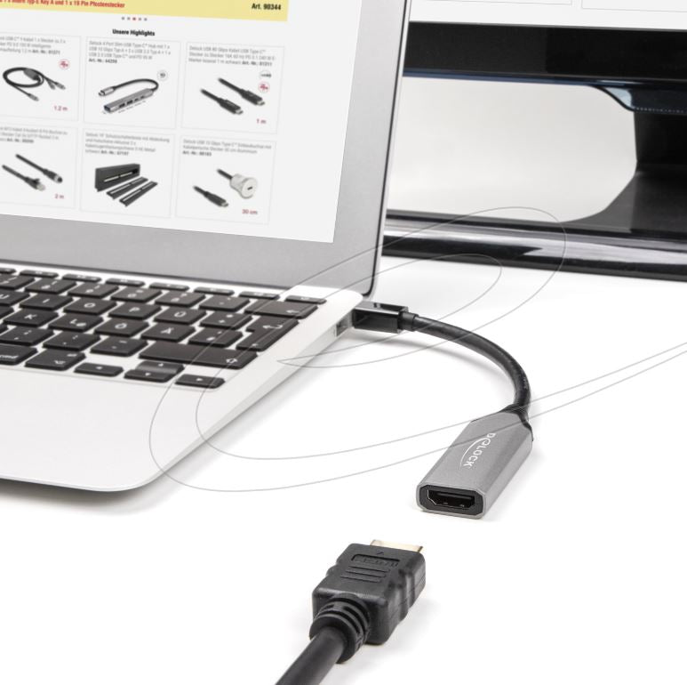 Delock 64331 | Delock Mini DisplayPort to HDMI Adapter 8K with HDR