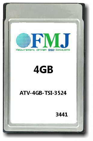 FMJ PCMCIA ATA Flash PC Card - Industrial Grade