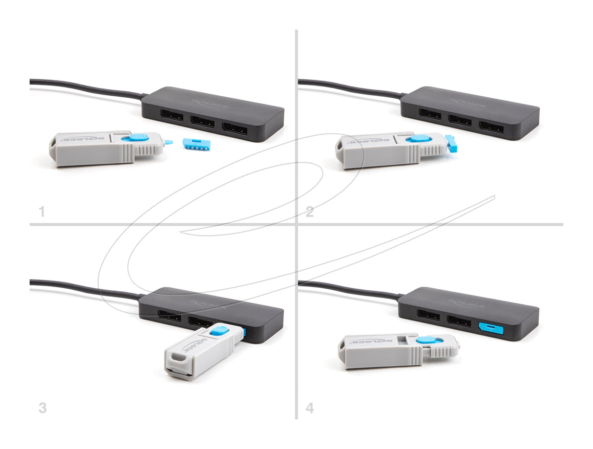 Delock 20927 | DisplayPort Port Blocker Set