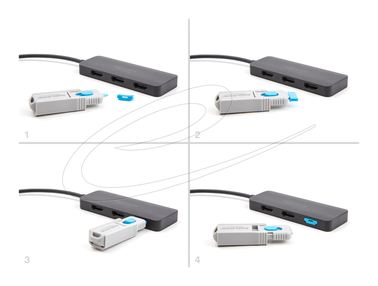 Delock 20948 | Delock Port Blocker for HDMI socket, 10 pieces