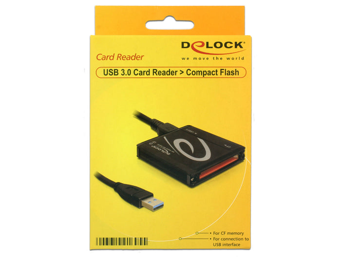 Delock 91695 | SuperSpeed USB 3.0 CompactFlash Card Reader