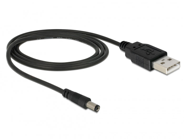 Delock 82197 | USB Power > DC 5.5 x 2.1 mm plug 1.0 m