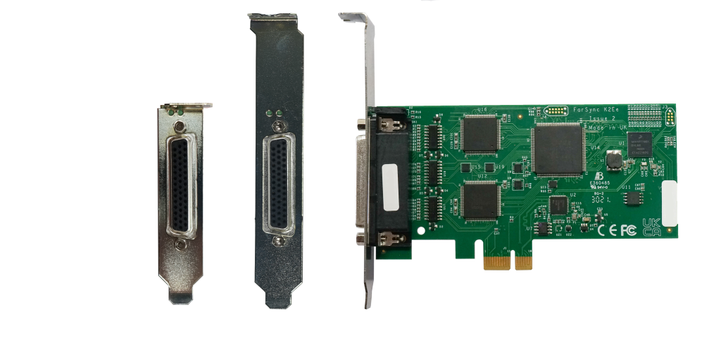 F-FS4206 FarSync BERT High Speed Tester-PCIe with Bit Error Rate Test (BERT) line quality tester software + cables