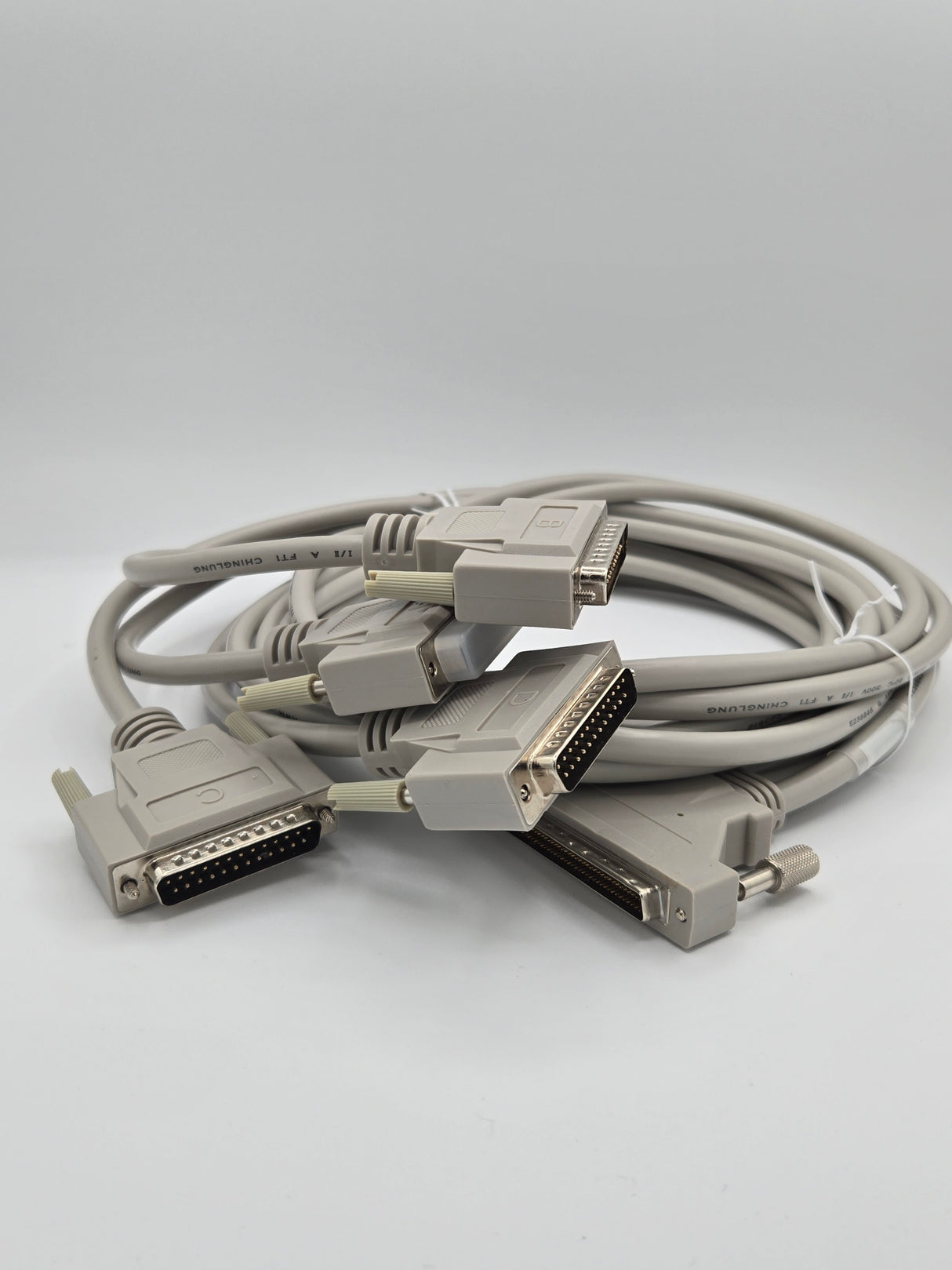 F-FS6076 Quad port EIA-530 (RS422) and RS232 DTE cable, DB25M connectors