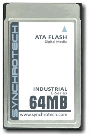 E-Series Industrial Grade ATA Flash PC Card