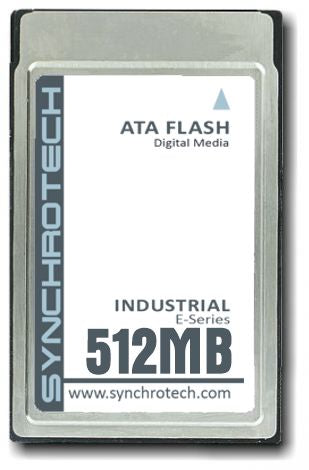 E-Series Industrial Grade ATA Flash PC Card