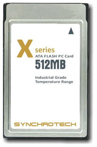 X-Series Industrial Grade ATA Flash PC Card – Synchrotech, Inc.