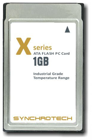 X-Series Industrial Grade ATA Flash PC Card – Synchrotech, Inc.