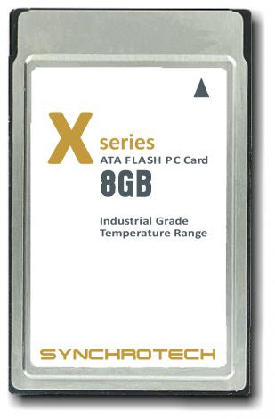 X-Series Industrial Grade ATA Flash PC Card – Synchrotech, Inc.