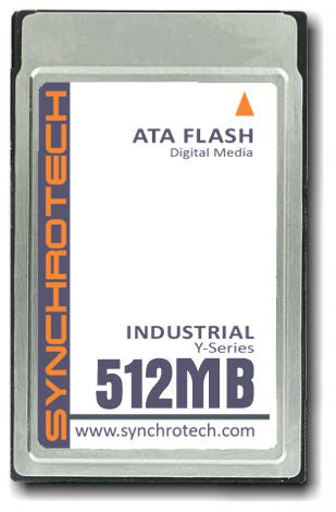 Y-Series Industrial Grade ATA Flash PC Card – Synchrotech, Inc.
