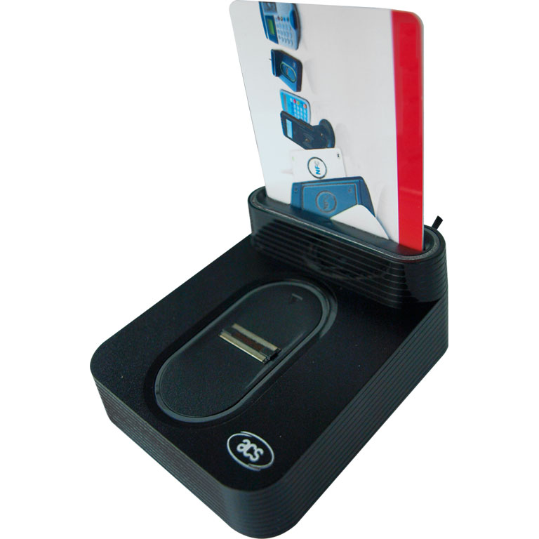 USB Full Speed PC/SC Smart Card Reader with Fingerprint Sensor AET65