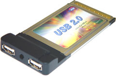 CardBus to USB 2.0