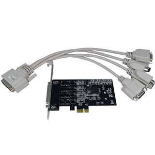 PCI Express to Serial I/O