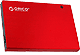 ORICO 2595US3 2.5-inch SATA HDD/SSD external enclosure SuperSpeed USB 3.0 Red