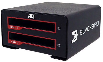 AFT Blackbird VX-2SSD SuperSpeed+ USB 3.1 Type-C Dual SSD Media